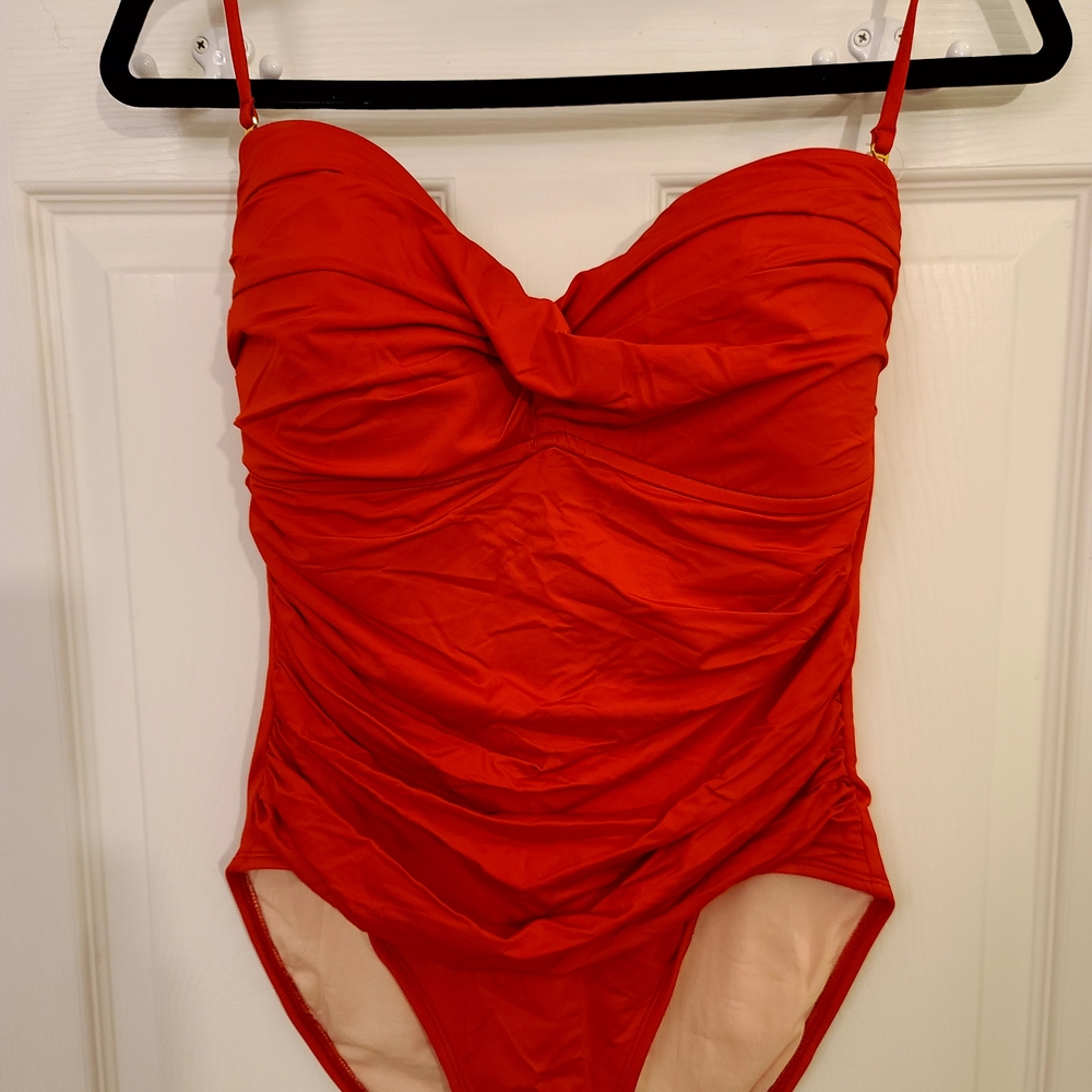La Blanca Vibrant Red Swimsuit